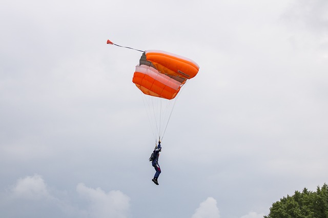 skydiving